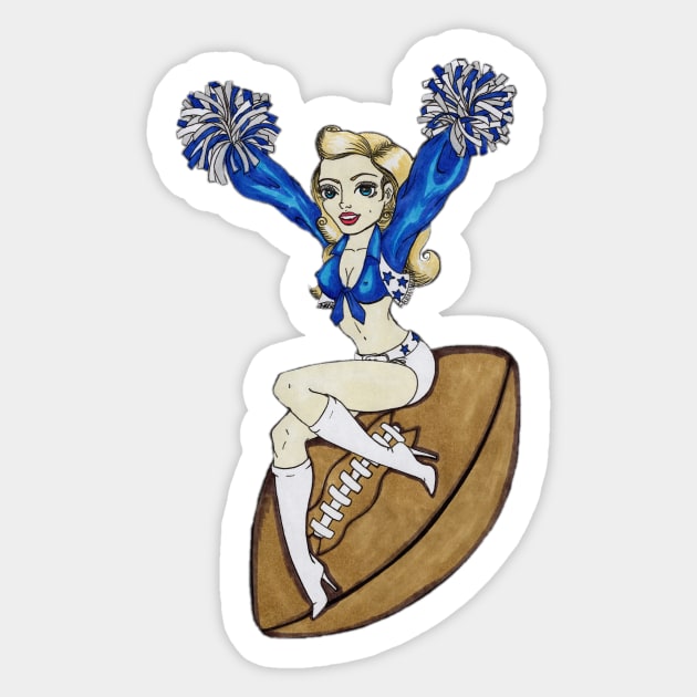 Dallas Cowboys Sticker by BunnyJane